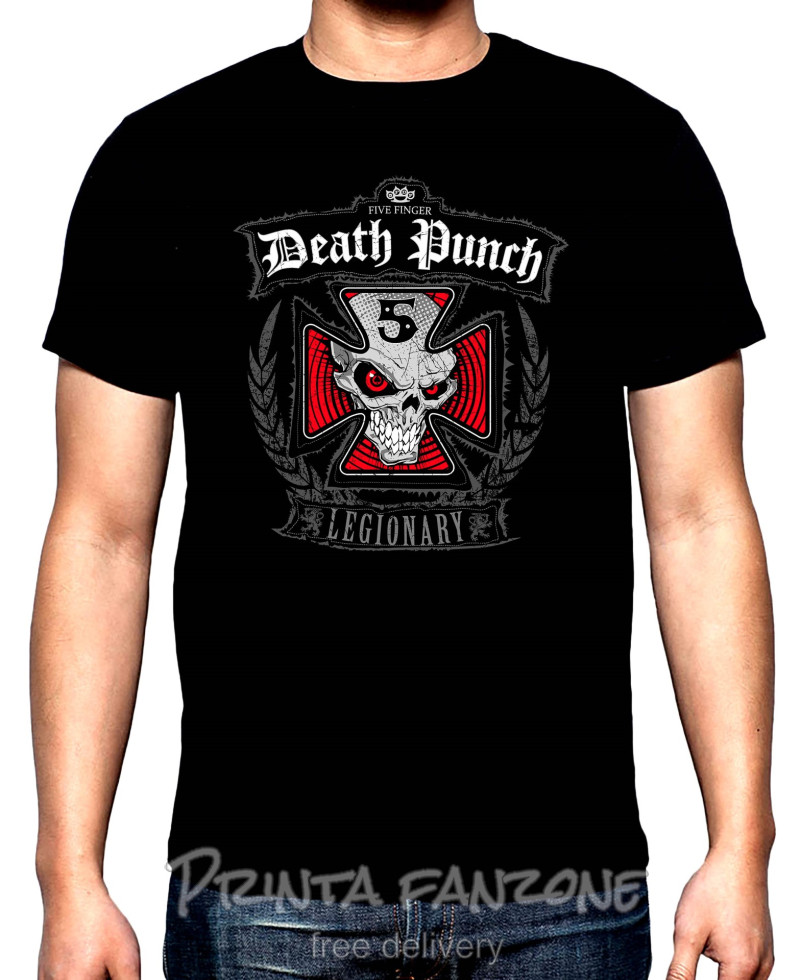 T-SHIRTS Five Finger Death Punch, Legionary, men's  t-shirt, 100% cotton, S to 5XL